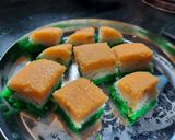 तिरंगा ढोकला (Tiranga Dhokla recipe in hindi) रेसिपी चरण 8 फोटो