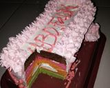 Foto langkah ke 8 dari resep Bolu pelangi dadakan😆.