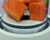 Foto langkah ke 2 dari resep MPASI Pure Pepaya California baby Darell 6mo.