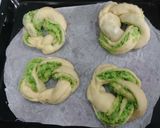 Hình bước làm 5 của món Bánh mì ngọt nhân sữa dừa