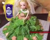 A picture of step 4 of Boil Egg Chicken with Mayo Salad Doll.