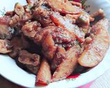 Foto langkah ke 3 dari resep Kentang kecap mix tahu.