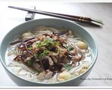 榨菜肉絲麵 & 蓮子排骨湯的食譜步驟2照片