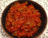 Foto del paso 4 de la receta: Pisto de tomate y pimiento con huevo cocido