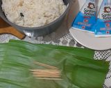 Foto langkah ke 2 dari resep Lupis Kuah Kinca Karamel.
