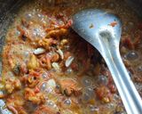 A picture of step 3 of Black carrots and walnuts halwa.