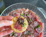 Foto del paso 2 de la receta: Sashimi de atún estilo los arcos
