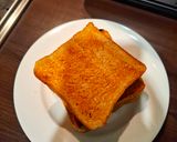 รูปขั้นตอนการทำที่ 2 ของ แซนวิชแฮมชีส🥪
