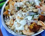 A picture of step 4 of #The Chef story#ATW1Cheese balls pineapple moori veggies jatpata.