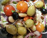 A picture of step 4 of Meditteranean Bean Salad 💚.