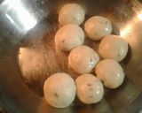 A picture of step 6 of Hand made kachori.