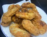 Foto langkah ke 4 dari resep Sayap Ayam Goreng Tepung.