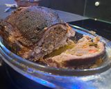 Salzburgi sertéssült, töltött dagadó kemencében recept fázis 6 fotója