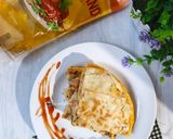 Foto langkah ke 5 dari resep Martabak Telur Kulit Pangsit.