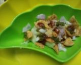 A picture of step 3 of Papdi Chaat.
