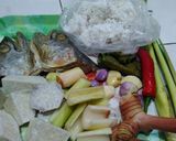Foto langkah ke 2 dari resep Hampap keladi(talas)kepala tenggiri (khas Kalimantan).
