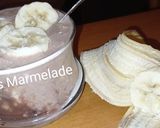 Φωτογραφία βήματος 4 της συνταγής Overnight oats με μπανάνα και μερέντα υγείας🥣🍌