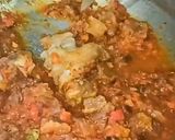 A picture of step 5 of Yakhni pulao.