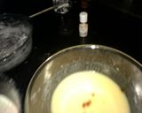 A picture of step 2 of Vanila sponge with ganache icing(eggless).