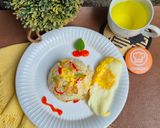 Foto langkah ke 4 dari resep Nasi Goreng Putih.