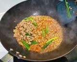 豆瓣絞肉炒劍筍的食譜步驟7照片