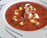 Une image de l'étape 5 de Gaspacho Andalou : Soupe froide de tomates et pain - Salmorejo (Andalousie).