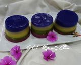 A picture of step 6 of Five-Color Bánh Da Lợn (Vietnamese Steamed Layer Cake).