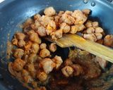 A picture of step 8 of Soyabean in Ginger Orange Sauce (Ada Komola Soyabean).
