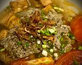Hình bước làm 5 của món Canh riêu cua đồng