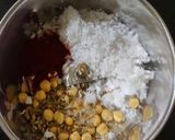 A picture of step 1 of Dosa with Spicy Onion Curry.