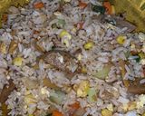 Foto langkah ke 7 dari resep Nasi Goreng Hongkong.