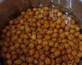 A picture of step 1 of Black Chickpea kala chana chat.