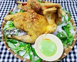 Hình bước làm 4 của món Gà tre hấp mắm nhĩ