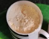 A picture of step 1 of Sattu Mango Burfi.