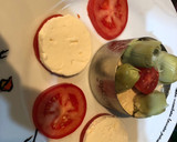 Foto del paso 2 de la receta: Montados de queso fresco y atún con timbal de verduras