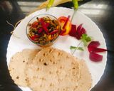 A picture of step 2 of GREEN AMARANTH BHAJI / Tandadalja ni Bhaji.