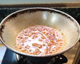 A picture of step 5 of MASALA ARBI with COCONUT MILK.