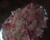 Foto del paso 2 de la receta: Fricasse de ternera con salsa de champiñones y arroz blanco