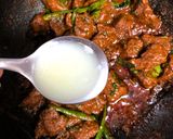 A picture of step 6 of Tala Hua Gosht (Mutton Fry - Hyderabadi style).