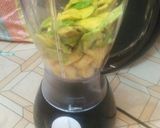 A picture of step 2 of Banana,ovacadoshake# authormarathon# myvalentinesrecipecontest#.