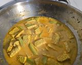 Foto langkah ke 4 dari resep Gulai Tempe Labu Siam.