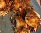 Foto del paso 7 de la receta: Sorrentinos de jamón, muzzarella y ricota