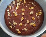 A picture of step 3 of Choco walnut cake.
