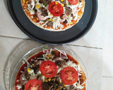عکس مرحله 4 از دستور پیتزا مخلوط 🍕🥤