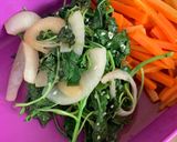 Foto langkah ke 5 dari resep Bimbimbap ala Korea - Gampang banget! Enak! Ala resto Korea!.