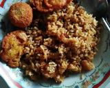 Foto langkah ke 5 dari resep Nasi goreng kecap nugget ala ala.
