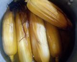 A picture of step 1 of Boiled Corn.