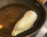 A picture of step 2 of Cheese-Stuffed Chiles Rellenos in Tomato Broth.