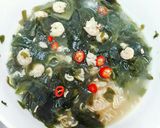 Hình bước làm 7 của món Canh rong biển miso