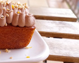 Foto del paso 11 de la receta: Bizcocho 1-2-3 de speculoos con trufa y naranja